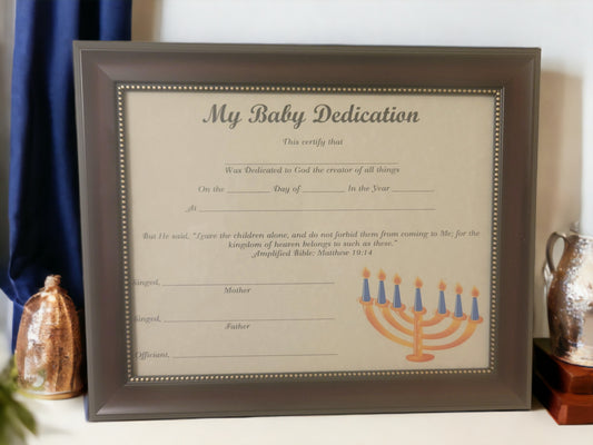 My Baby Dedication Instant Digital Download #13