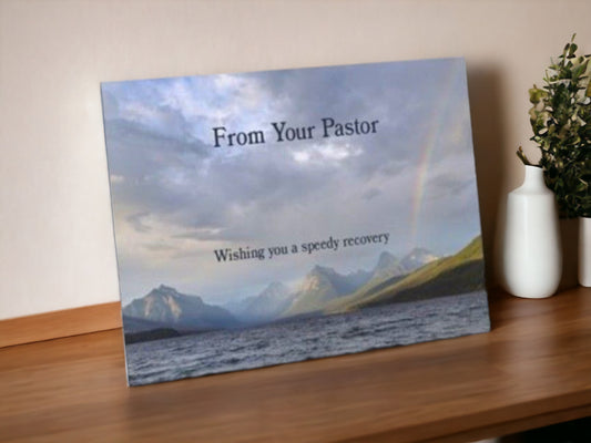 From Your Pastor / I Miss you Cards # 0013