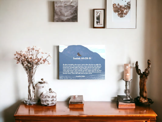 Isaiah 40: 29 - 31 22 x 28 Wall Poster