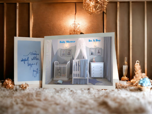 Baby Shower Invitation Cards It's A Boy #01