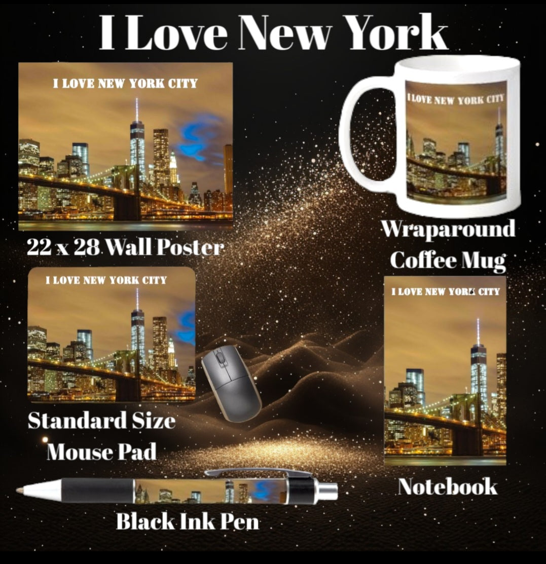 I Love New York City Gift Set