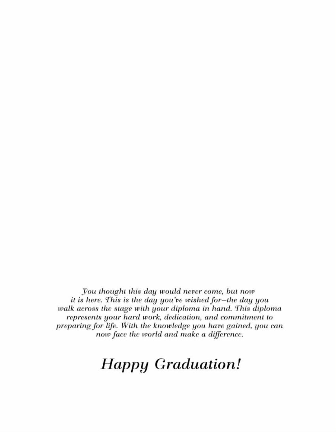 Congratulations On Your Graduation #4