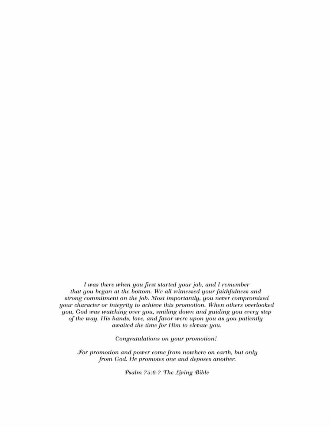 Congratulations On Your Job Promotion #8