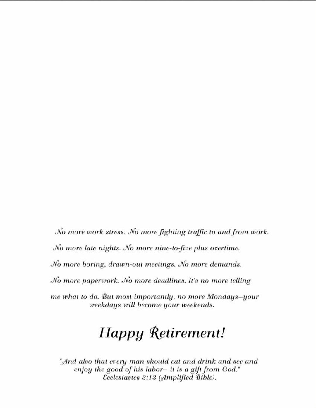 Enjoy Your Retirement #11