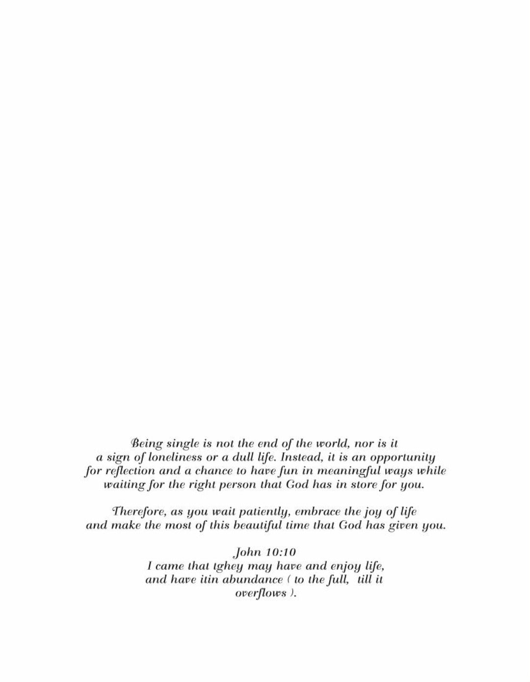 To My Single Best Friend #05