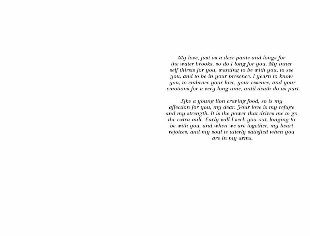 To The Love Of My Life