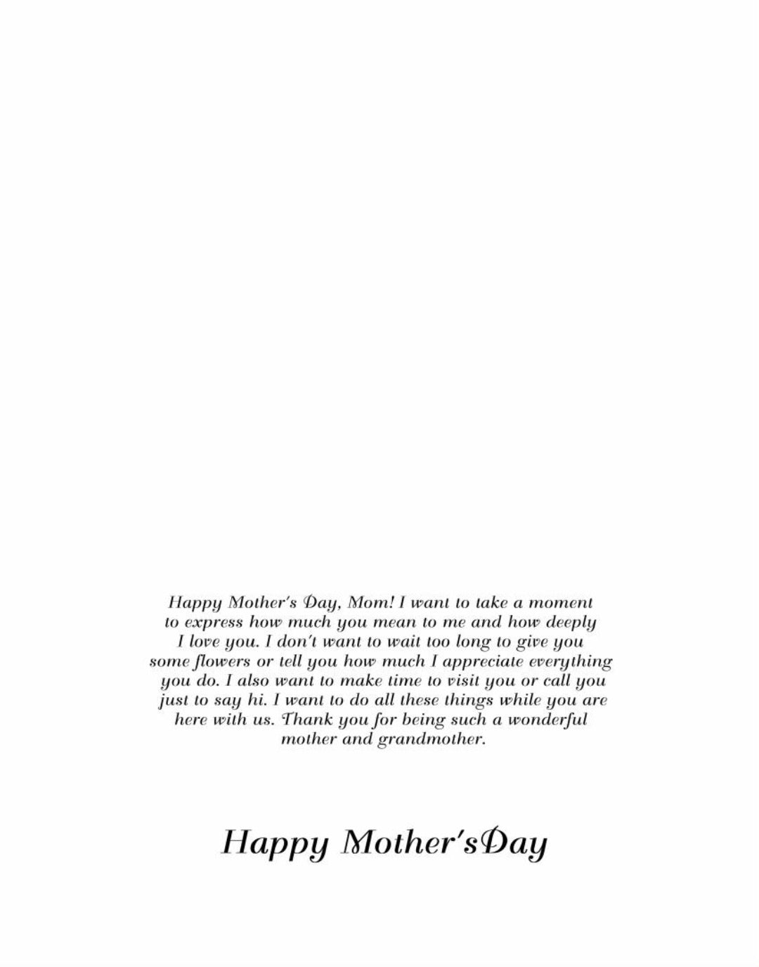 Happy Mother's Day Card #4