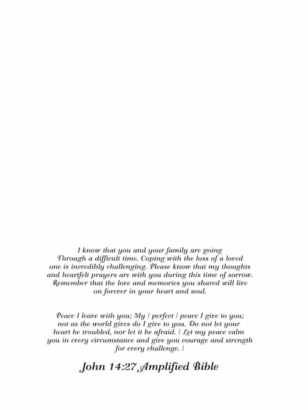 Our Thoughts And Heartfelt Prayers #1