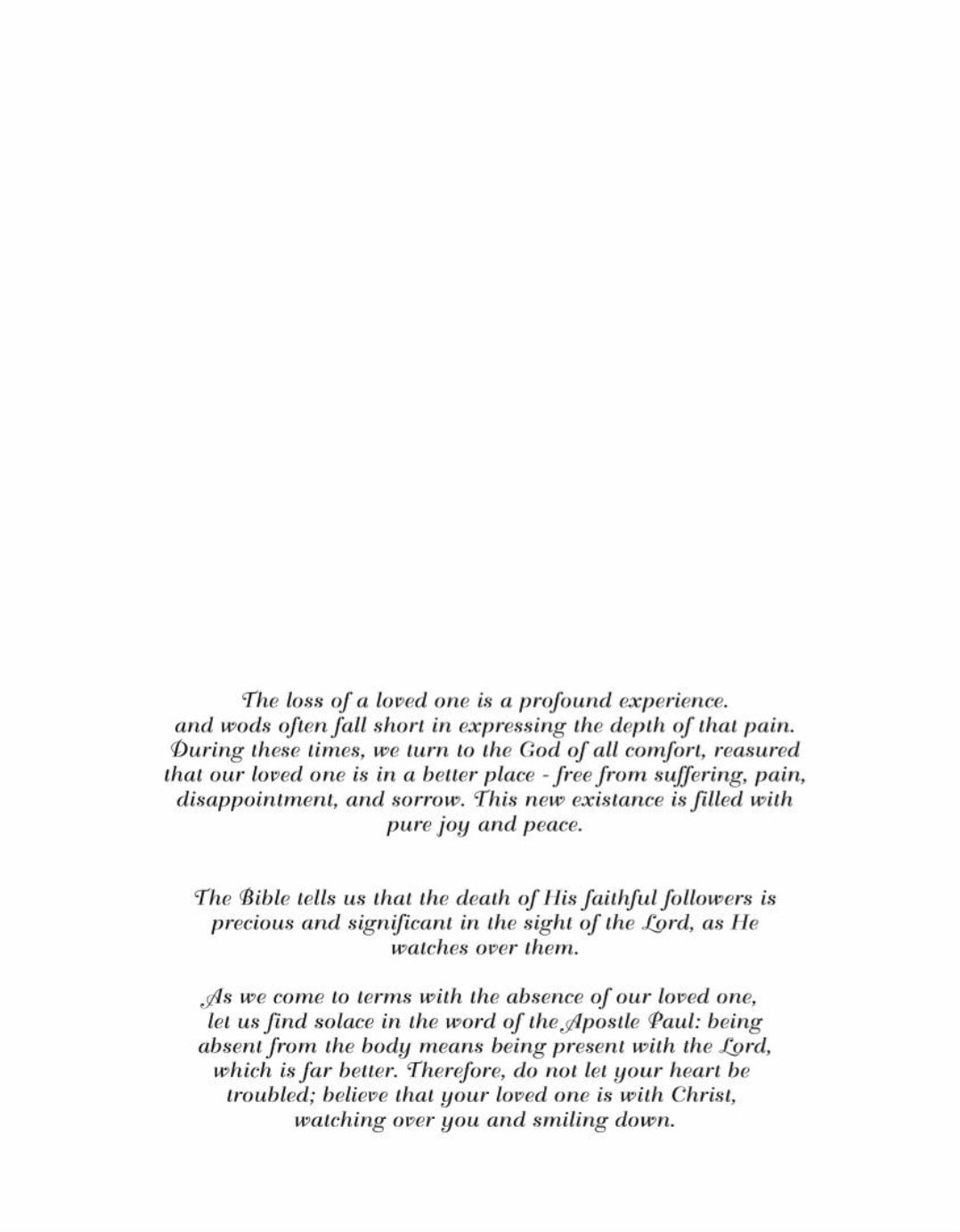 With Deepest Sympathy #5