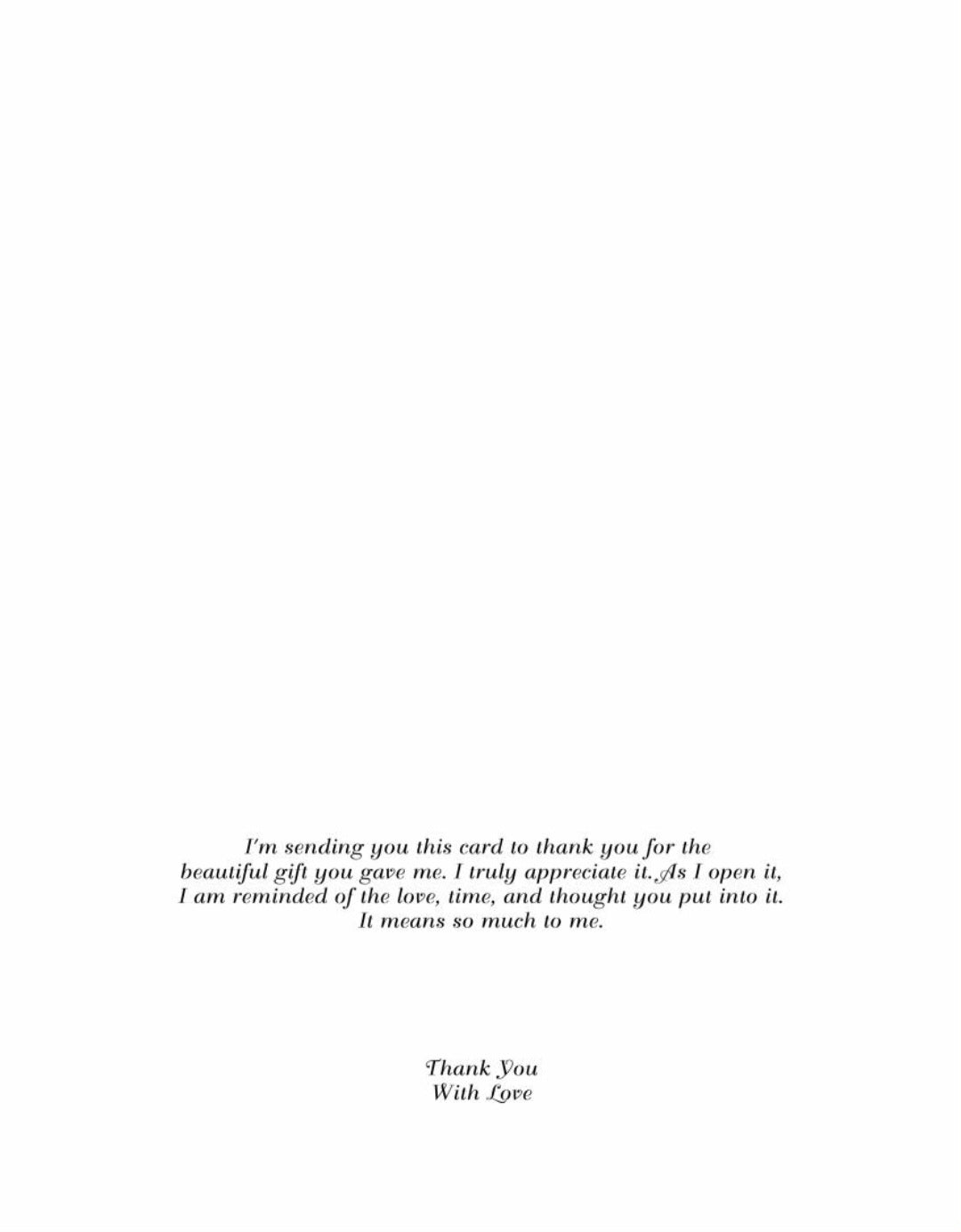 Wedding Thank You Cards #03