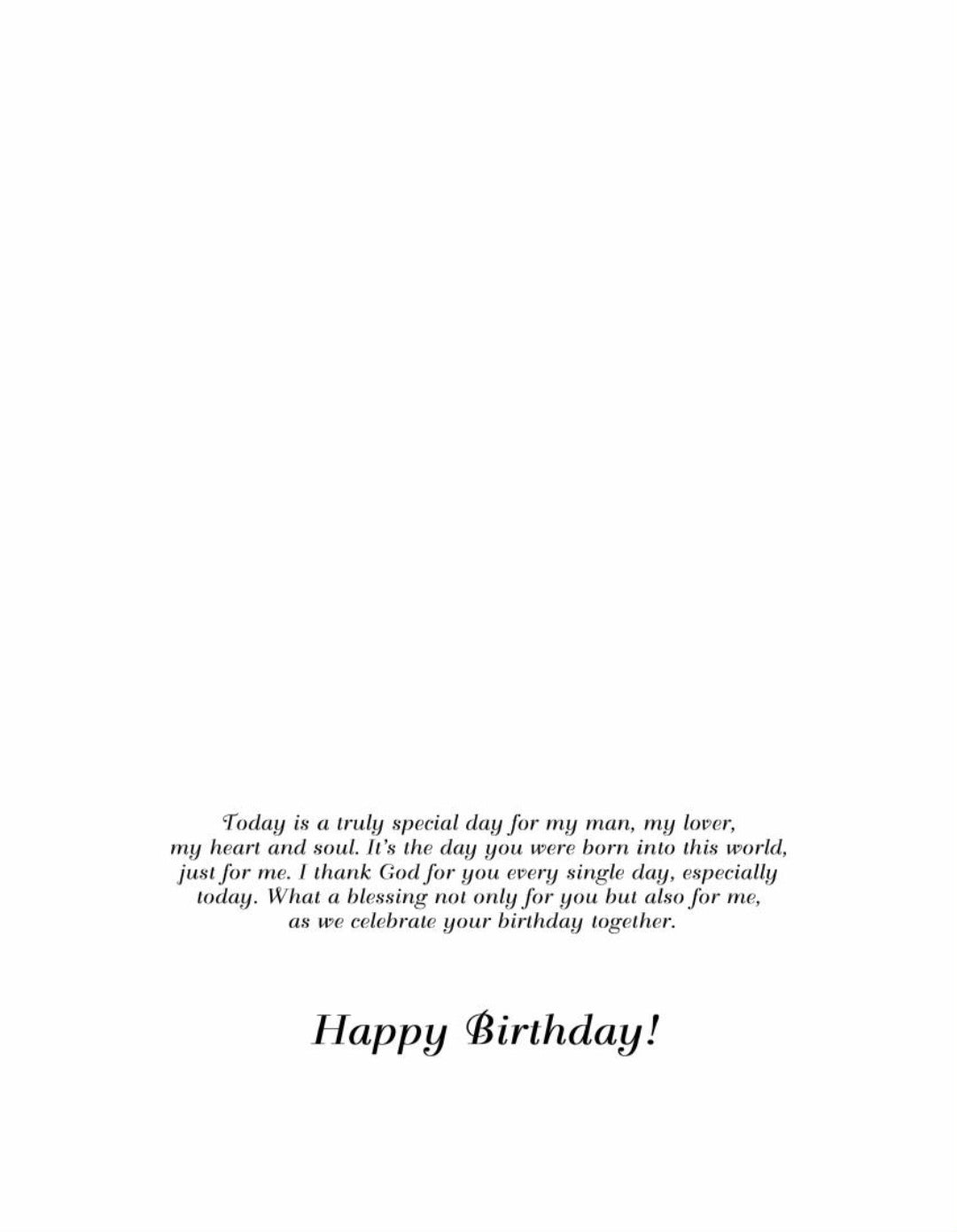 Happy Birthday To The Man I Love #12