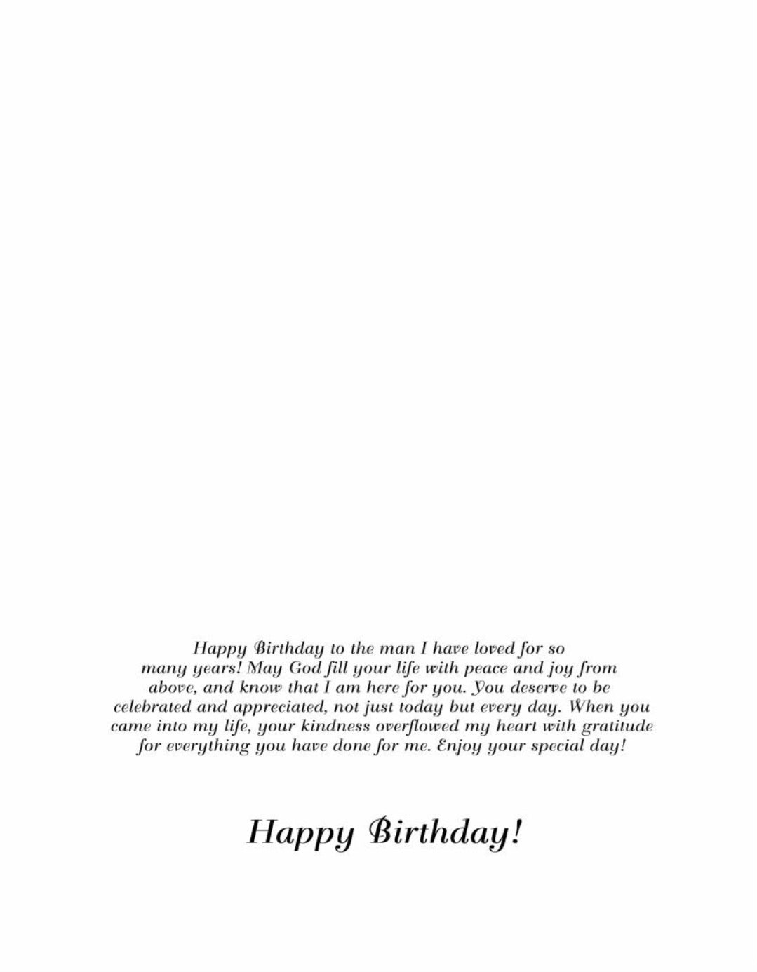 Happy Birthday To My Man #13