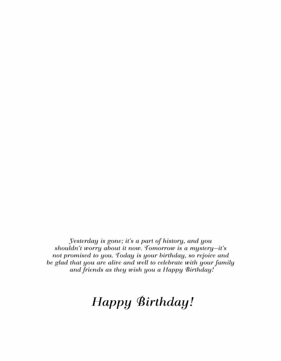 Happy Birthday #5