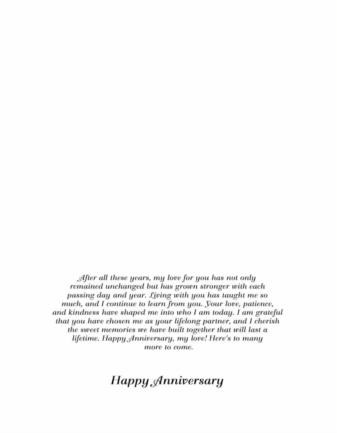 Happy Anniversary #007