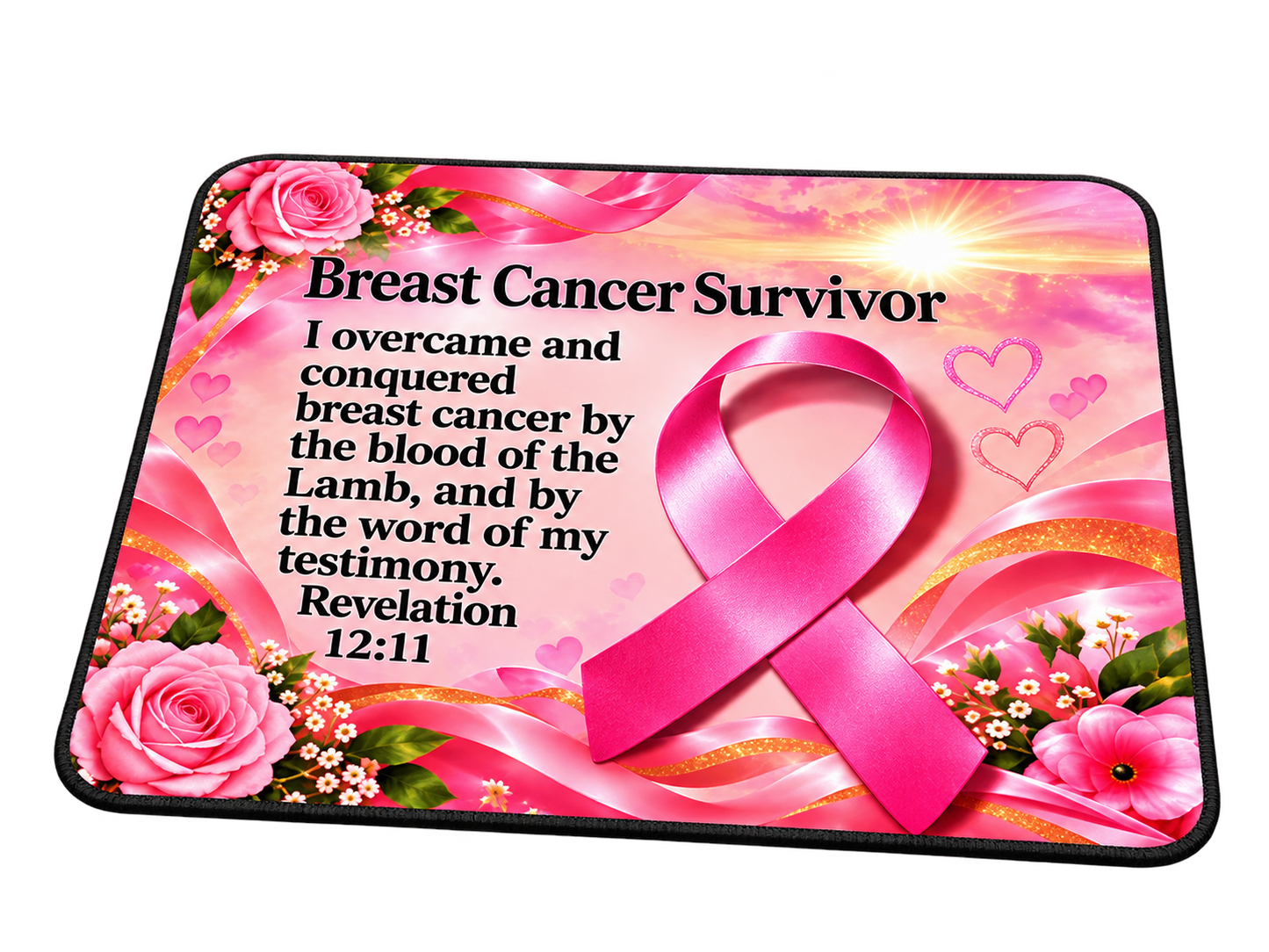 Breast Cancer Survivor Six Piece Gift Set/ Rev 12:11