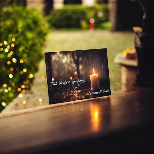 With Deepest Sympathy Because I Care #4