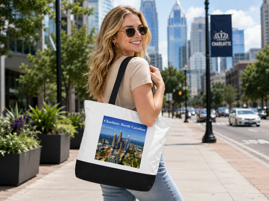 Charlotte North Carolina Tote Bag