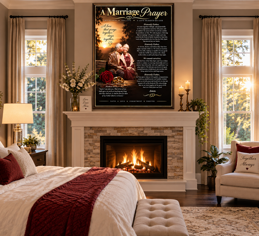 A Marriage Prayer - 18 x 28 Wall Poster