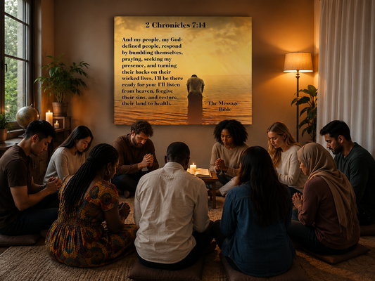 2 Chronicles 7:14 22 X 28 Wall Poster