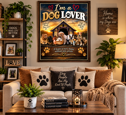 Dog Lovers 18x28 Wall Poster