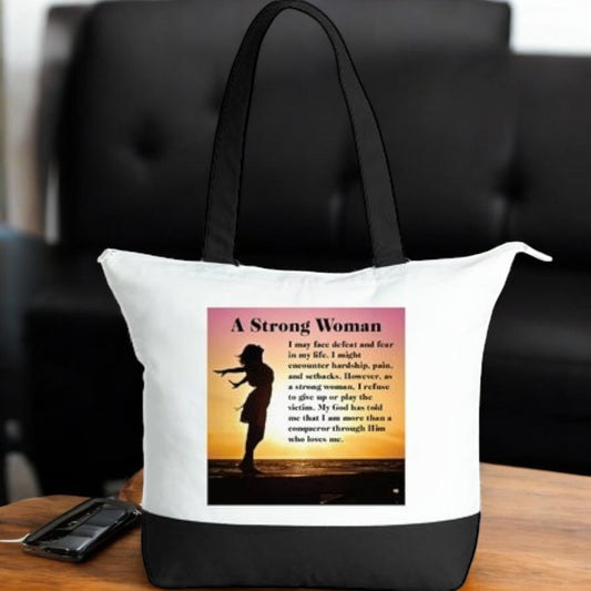 A Strong Woman Tote Bag