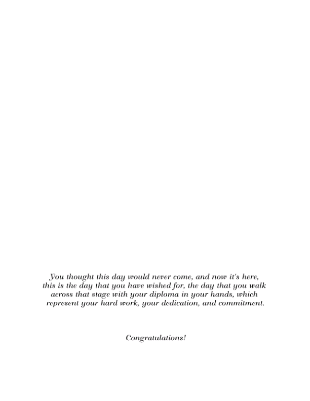 Congratulations On Your Graduation Gift Set #003