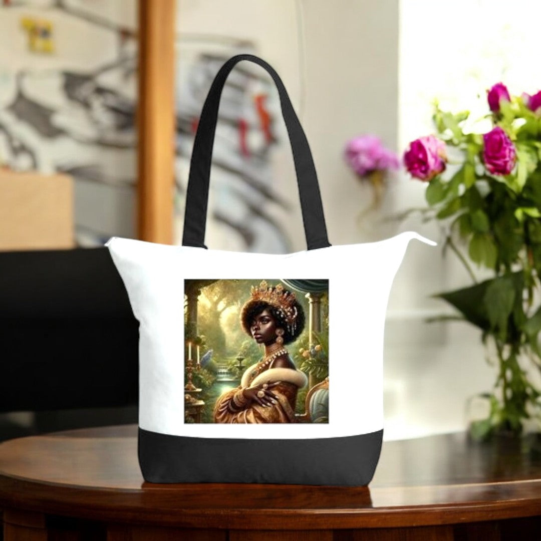 Afro Queen Tote Bag