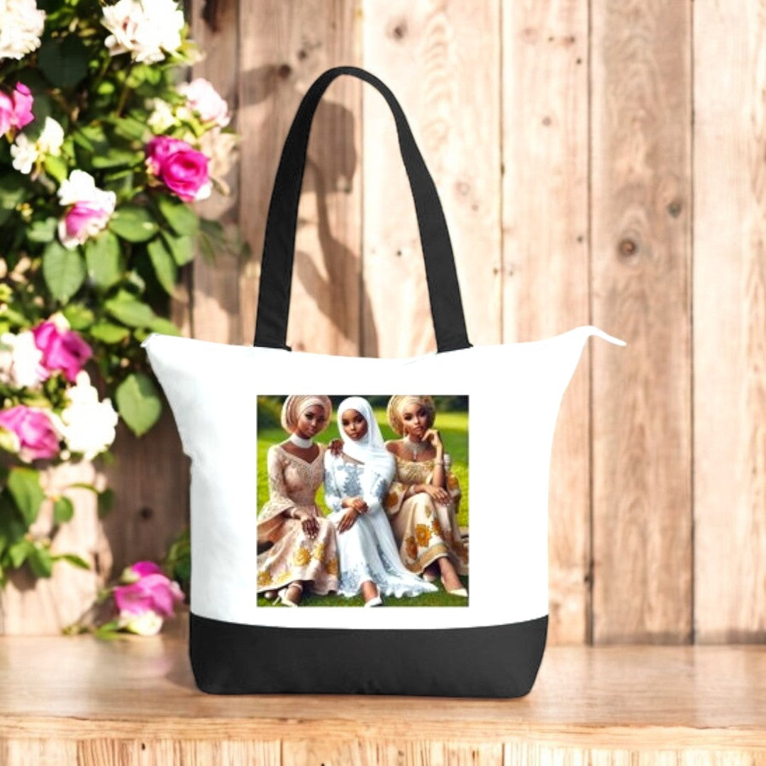 Afro Queen Tote Bag