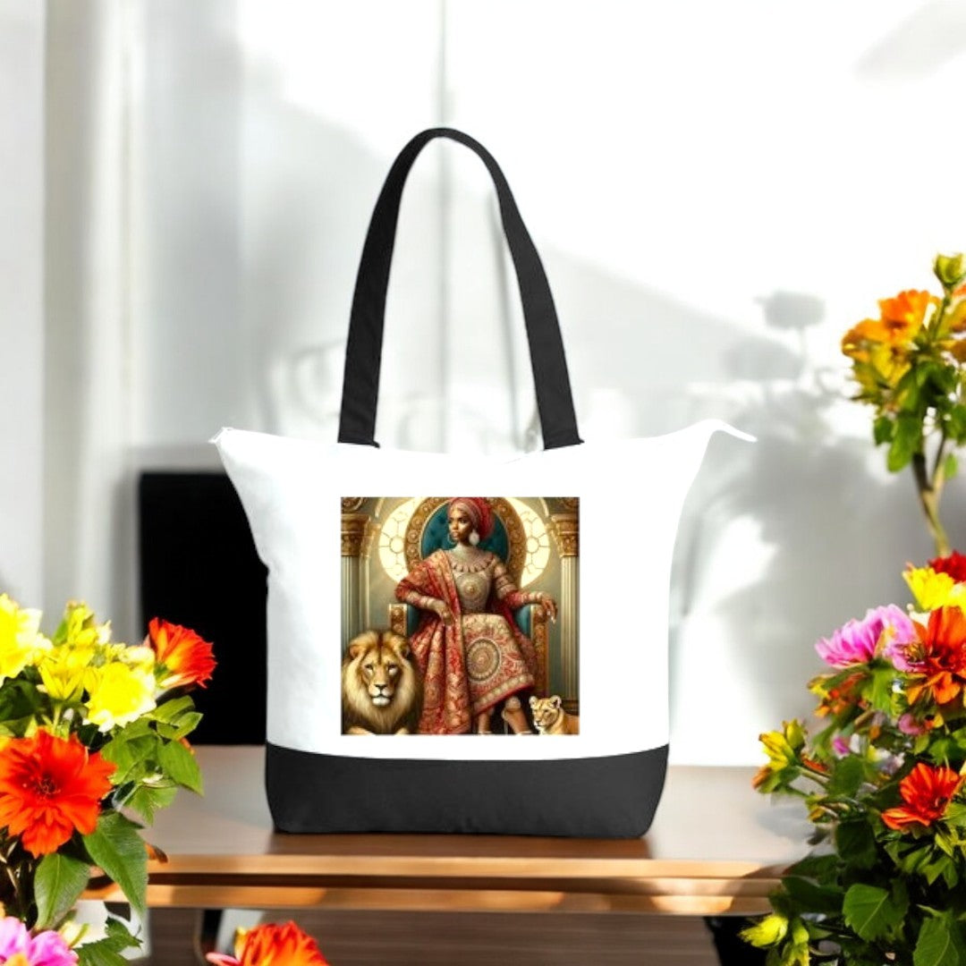 Afro Queen Tote Bag