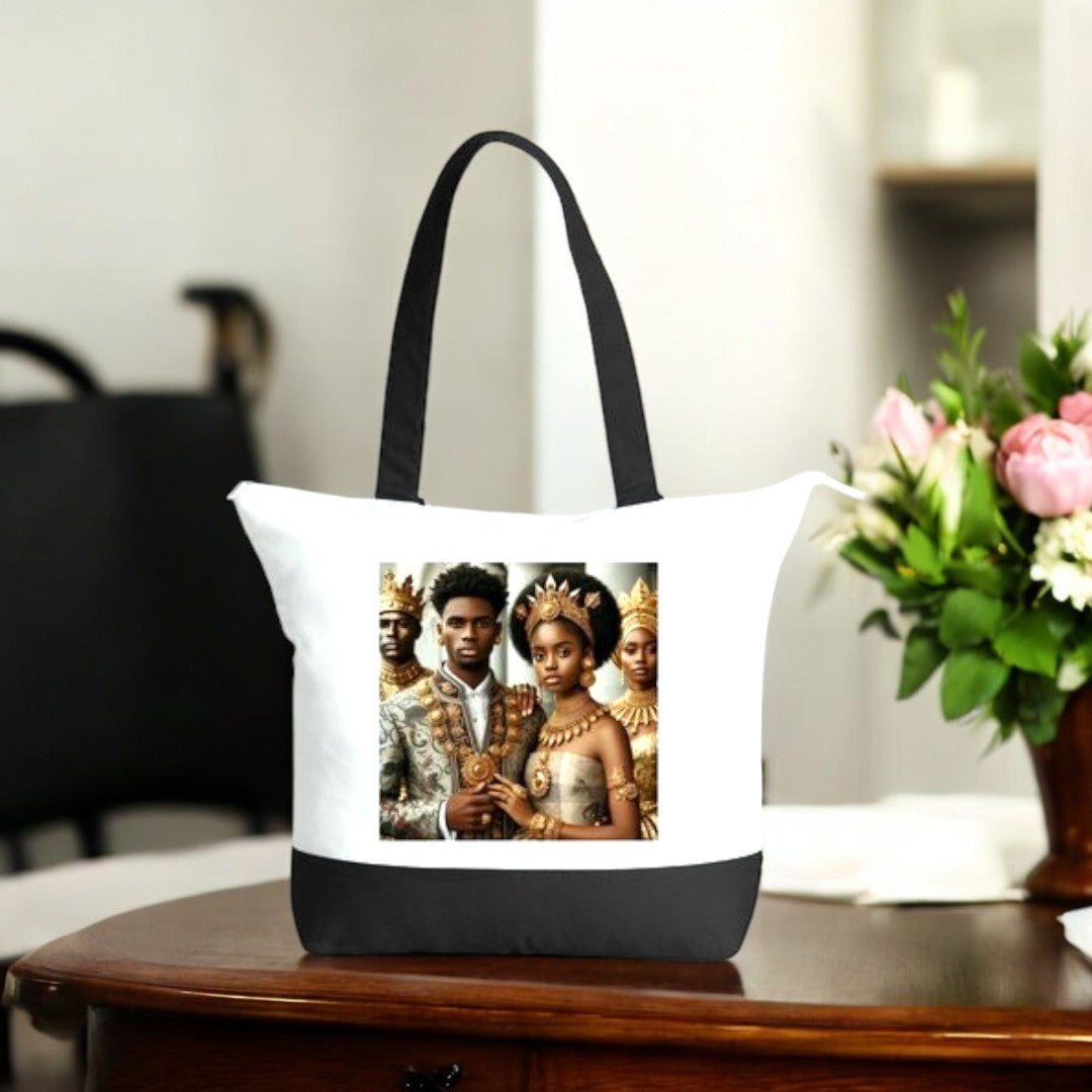 Afro Queen Tote Bag