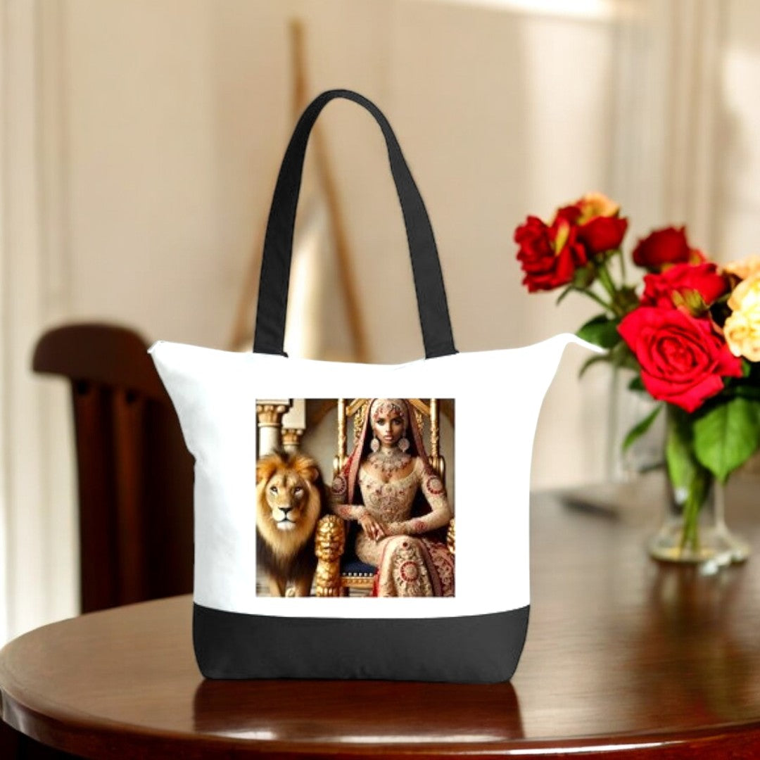 Afro Queen Tote Bag