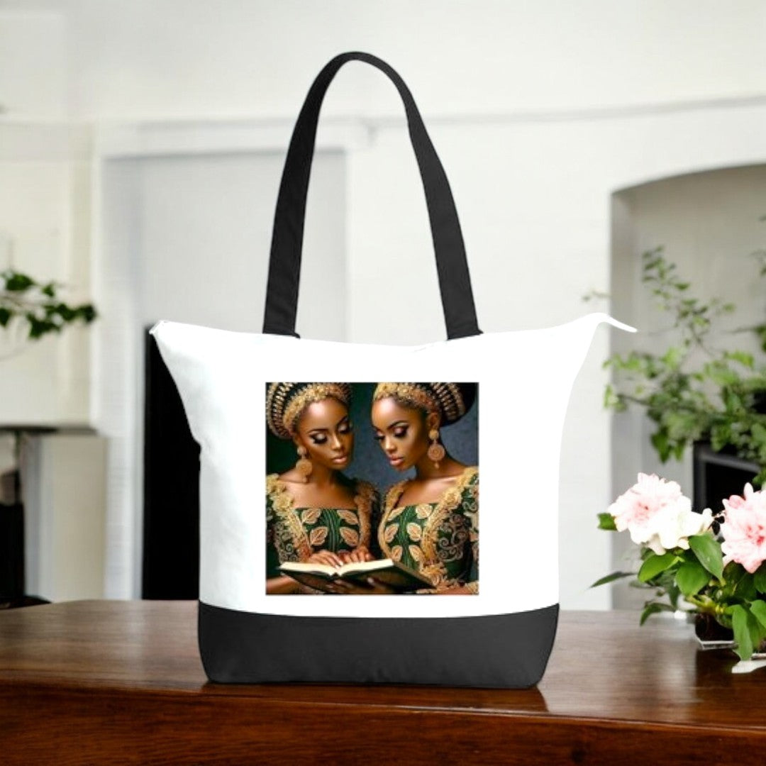 Afro Queen Tote Bag