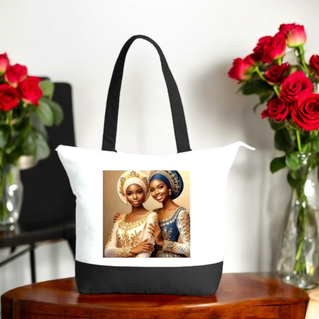 Afro Queen Tote Bag