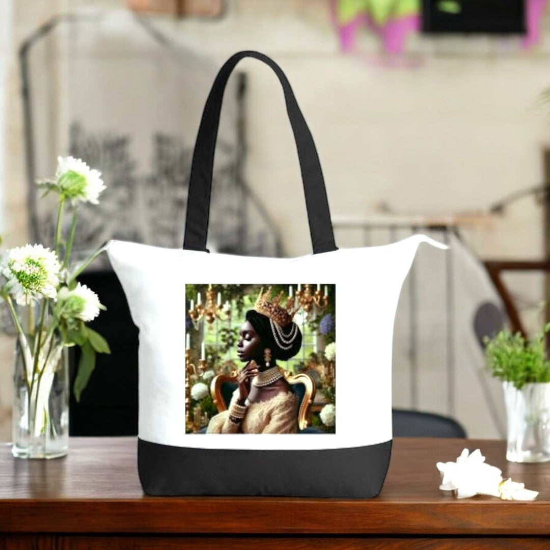 Afro Queen Tote Bag