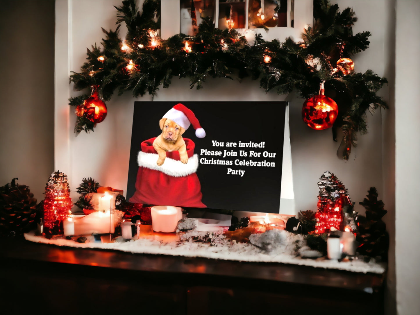 Christmas Party Invitation Cards #113