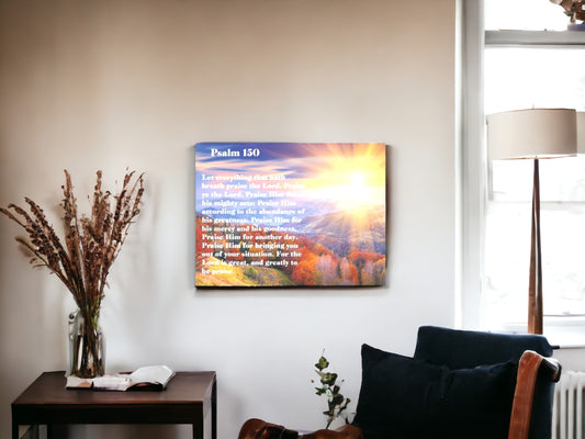 Psalm 150 22 x 28 Wall Poster