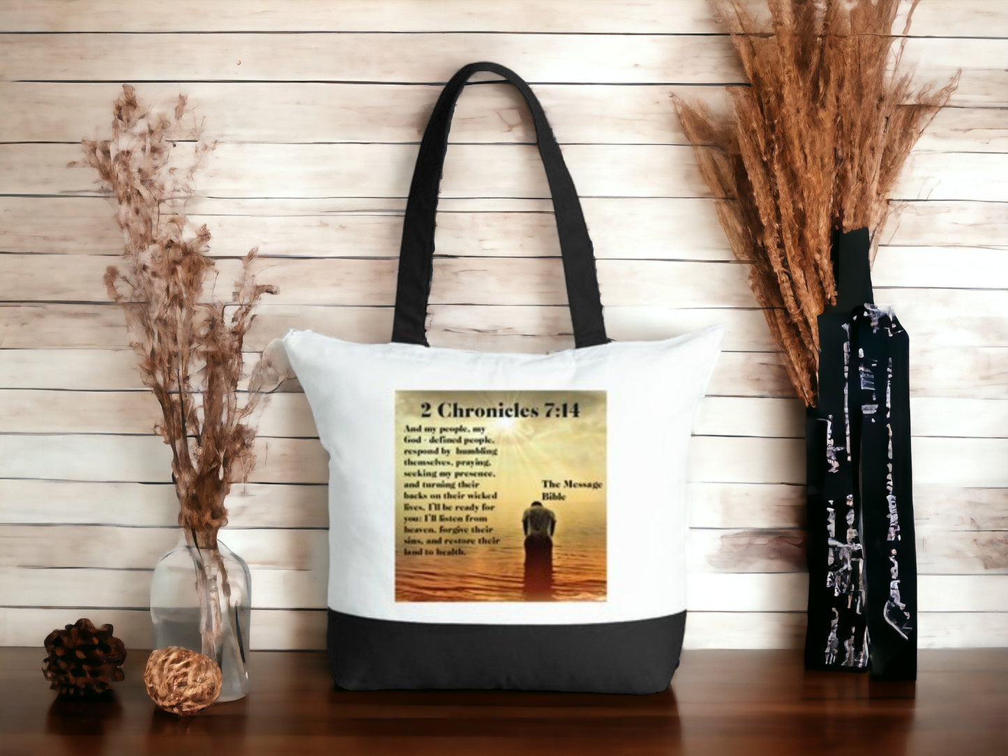 2 Chronicles 7:14 Tote Bag