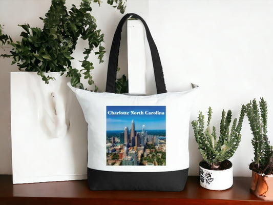 Charlotte North Carolina Tote Bag