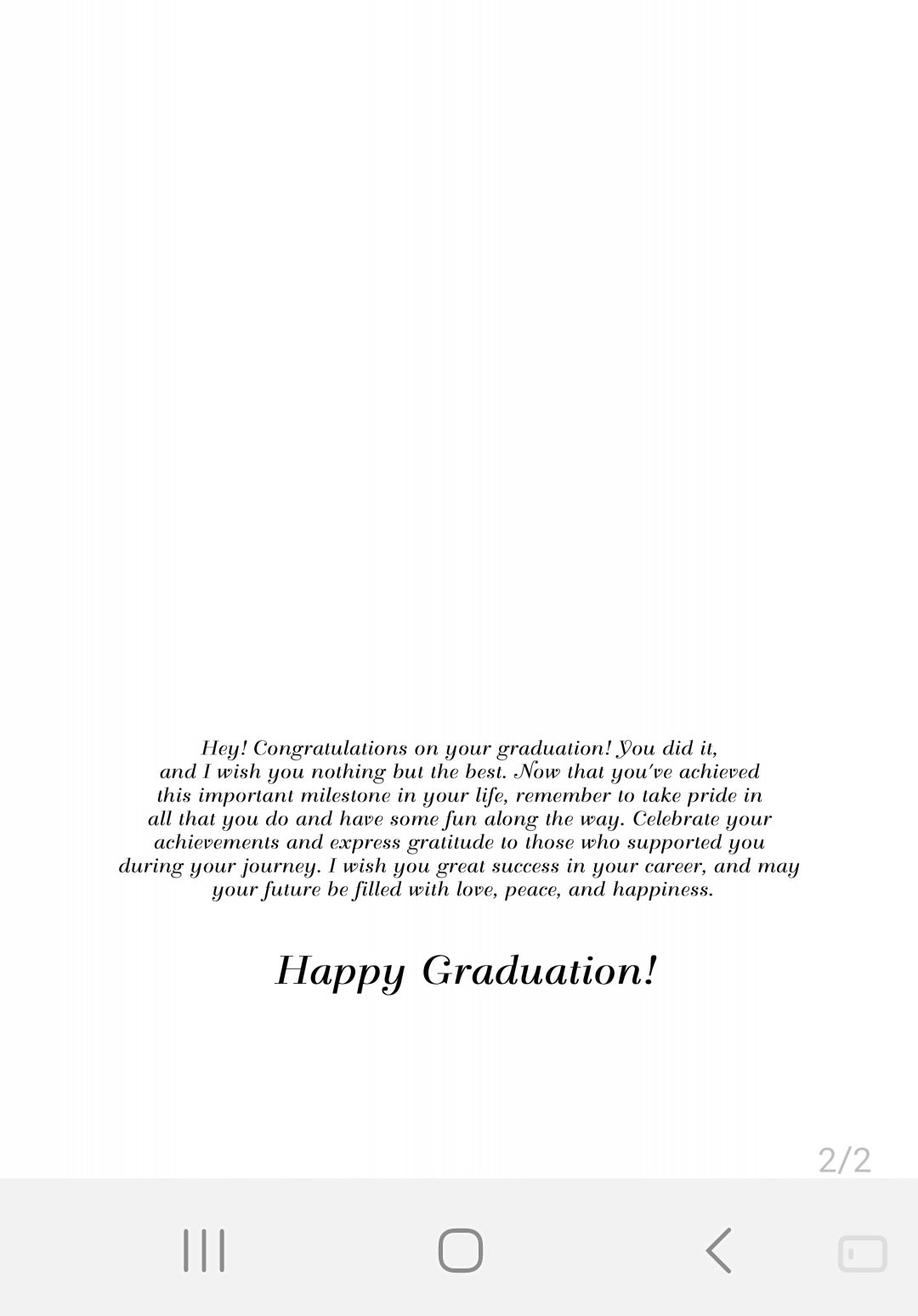 Congratulations On Your Graduation #6