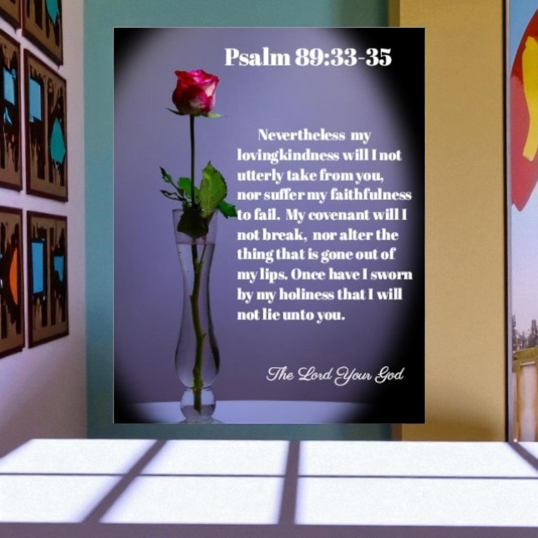 Psalm 89:33-35