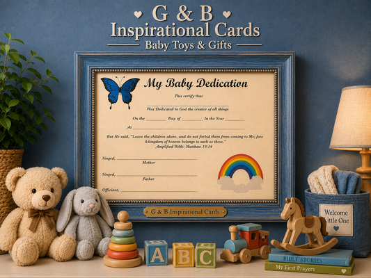 My Baby Dedication  Instant Digital Download #03