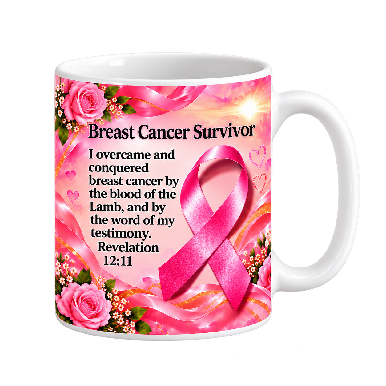 Breast Cancer Survivor Six Piece Gift Set/ Rev 12:11