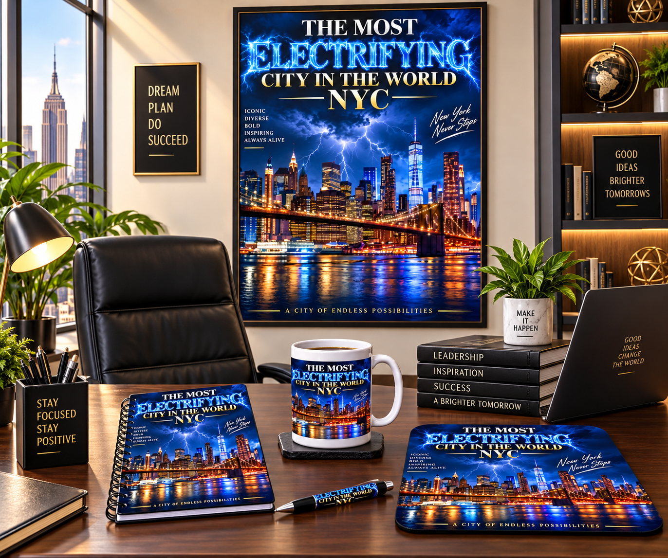 The Most Electrifying City In The World NYC Gift Set