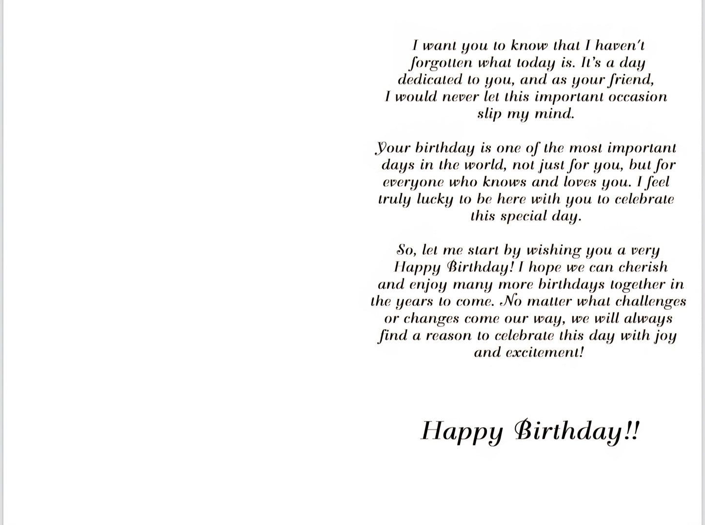 Happy Birthday #30