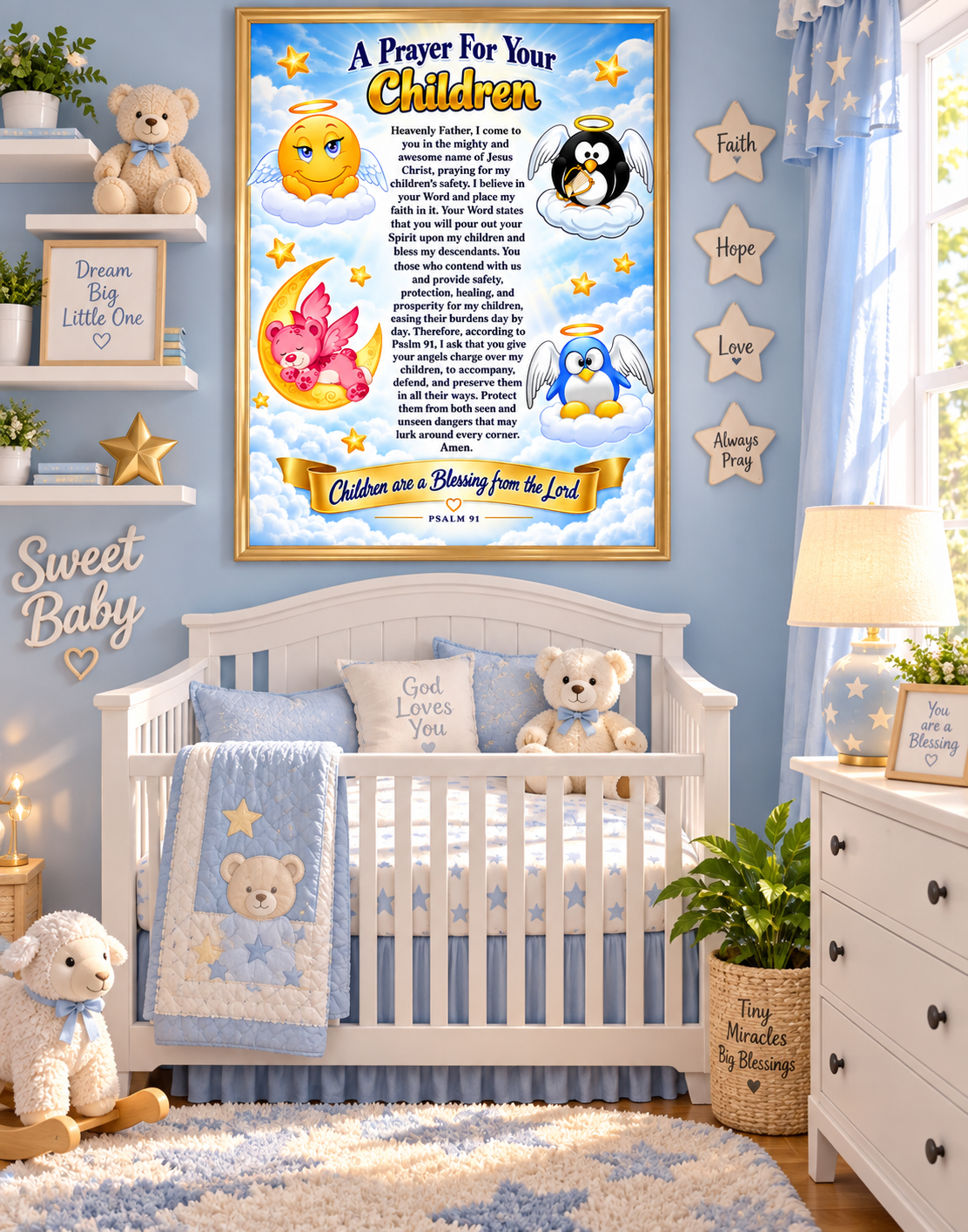 A Prayer For Your Children 18 x 28 Wall Poster