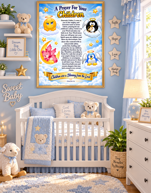 A Prayer For Your Children 18 x 28 Wall Poster