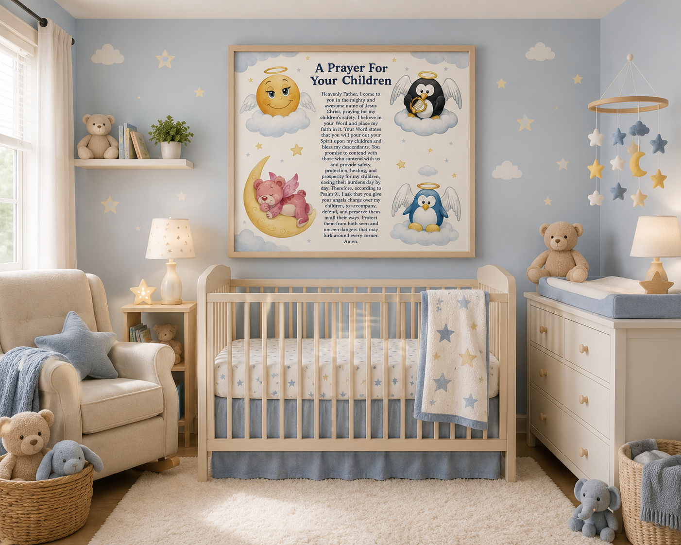 A Prayer For Your Children 22 x 28 Wall Poster