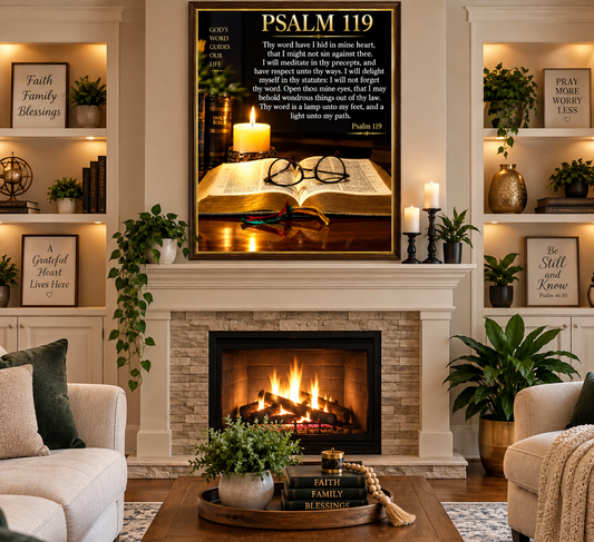 Psalm 119 18 x 28 Wall Poster