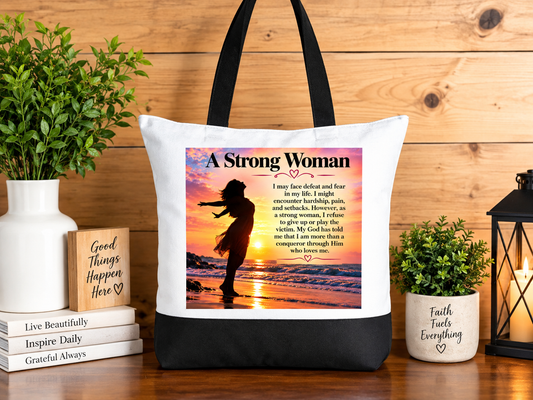 A Strong Woman Tote Bag