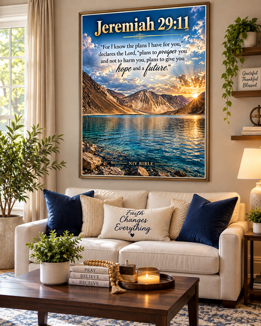 Jeremiah 29:11  18 x 28  Wall Poster